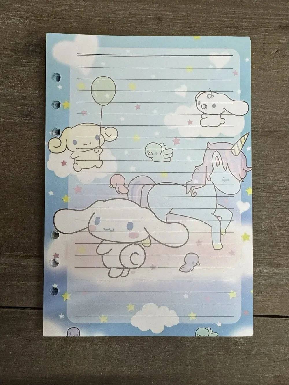 Cinnamoroll Size A5 Refill Paper (50 Sheets)